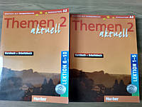 Учебник Themen aktuell 2 Kursbuch und Arbeitsbuch Lektion 1-5 и 6-10 + Audio-CD Б/У