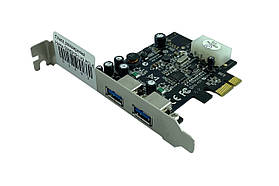 Плата розширення Hama 00053121-V2 PCI-E to USB 3.0 - 2 зовнішні порти