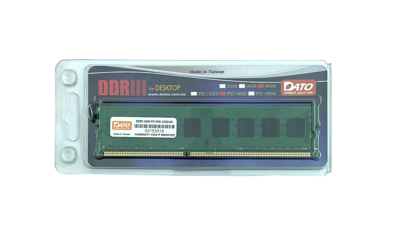 Модуль пам'яті Dato 8GB DDR3/1600 8192 МБ PC3-12800, фото 1