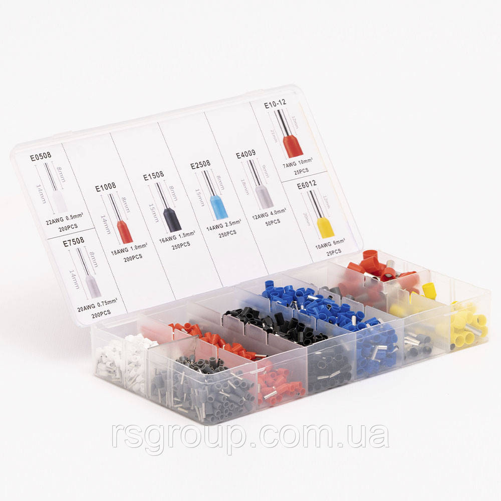 Набір наконечників №5 (8 розмірів НВ) (1200шт)