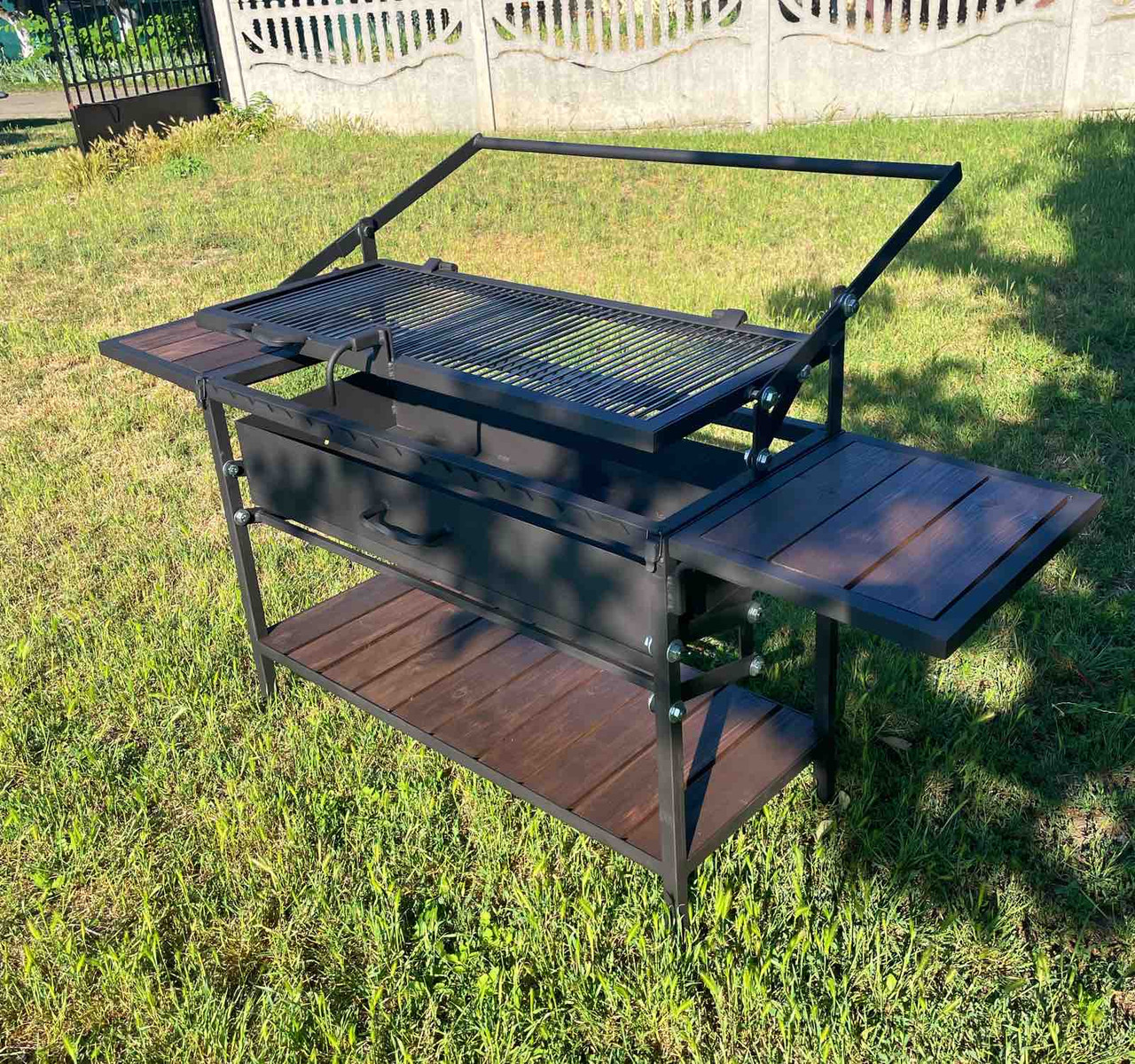 Багатофункціональний «Барбекю мангал» 2 в 1 (1000см) від GorillasBBQ ...