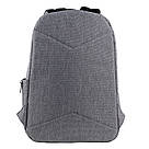 Рюкзак для підлітка GoPack Education Teens сіро-рожевий GO24-140L-1, фото 4