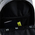 Рюкзак для підлітка GoPack Education Teens сіро-рожевий GO24-140L-1, фото 8