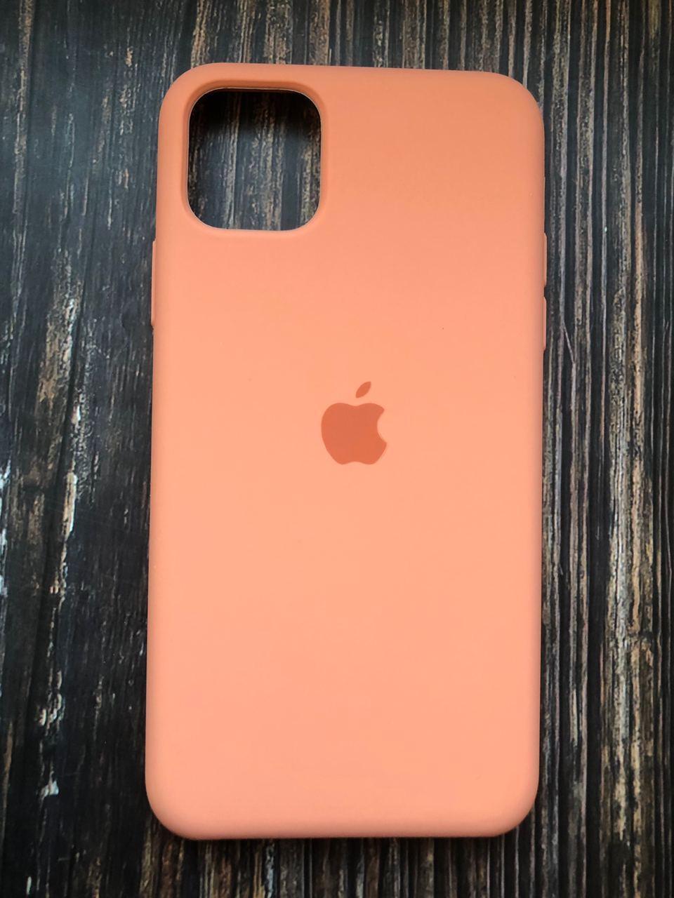 Чохол Silicon iPhone 11 Pro Max - "Яскраво-оранжевий №42"