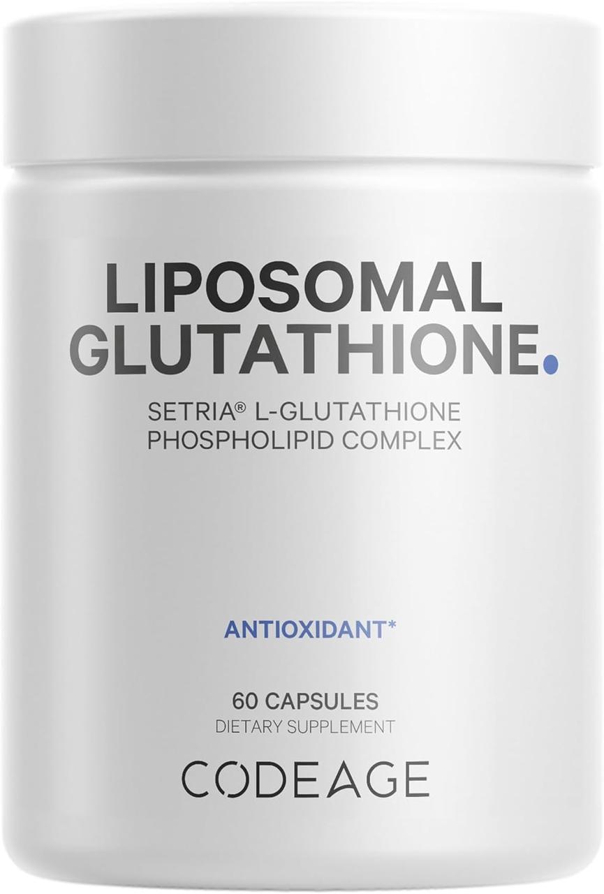 CodeAge Liposomal Glutathione / Ліпосомальний глутатіон 60 капсул