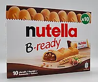 Батончик вафельный Nutella B-ready с ореховой пастой из какао (10 шт) 220 грамм