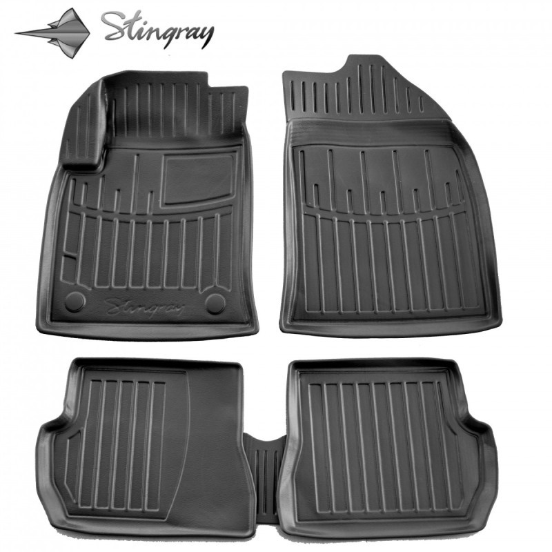 Гумові 3D килимки в салон на Ford Fusion 2002-2012 Stingray