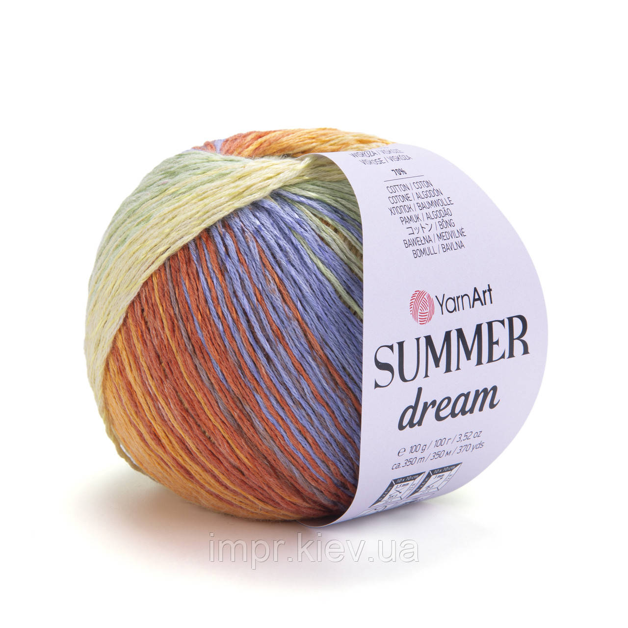 Пряжа YarnArt Summer Dream 4301