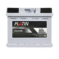 Автомобільний акумулятор PLATIN Silver MF 55Ah 520A L+ (L1)