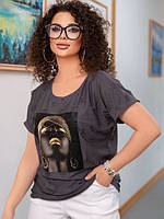 Футболки та майки жіночі батал оптом