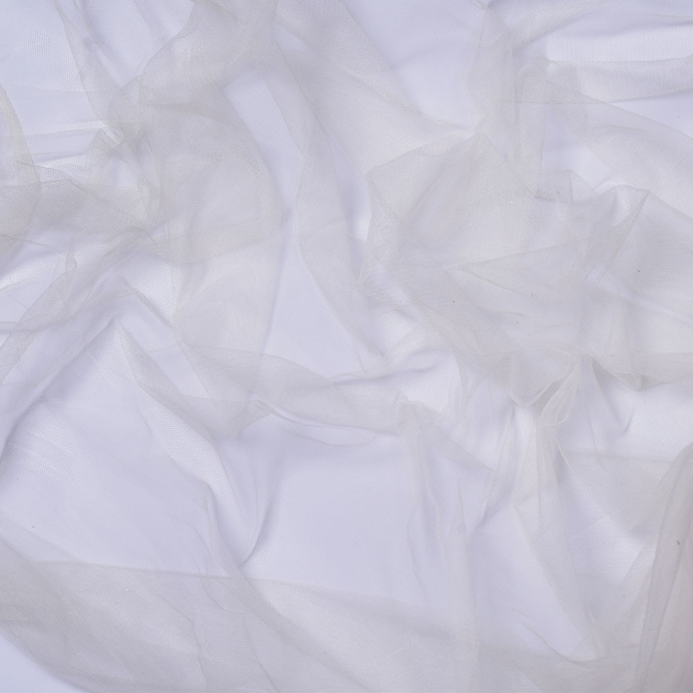 Сітка м'яка тонка молочно-кремова, ш.160