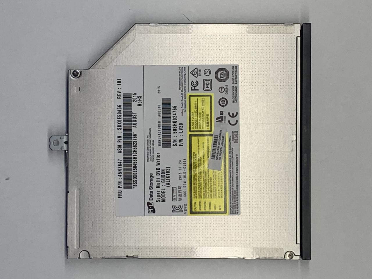 Привод DVD для ноутбука Lenovo Thinkpad W541 T540p "Б/У"