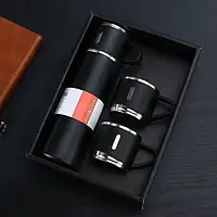 Набор термос 500 мл + 3 чашки Vacuum Flask из нержавеющей стали