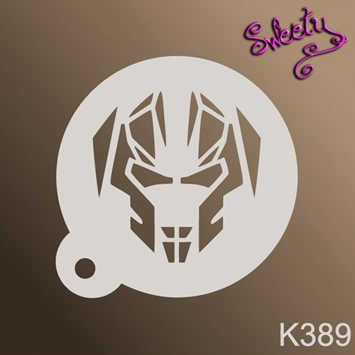 Трафарет для аквагриму багаторазовий Трансформер, Stencils by Sweety, фото 1