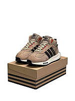 Мужские кроссовки Adidas Originals Retropy E5 Sand Black Fur 45 (на меху)