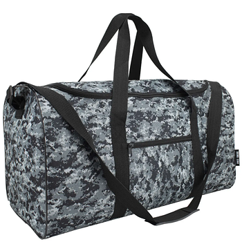Сумка дорожня Туристична для подорожей Semi Line 52 Black Camo (A3032-5) Польща