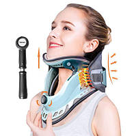 Регулируемый бандаж для шеи Tech Love Superior Cervical Collar, пневмокорсет, надувной воротник для шеи