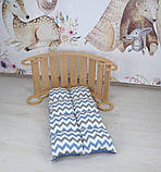 Дитяча гойдалка балансир з матрасиком М'ятний зорепад, фото 8