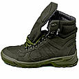 Черевики тактичні зимові Warrior колір олива 14955, фото 3