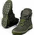 Черевики тактичні зимові Warrior колір олива 14955, фото 7
