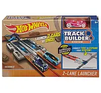 Трек Подвійний пускач Hot Wheels Хот вілс Track Builder 2 Lane Launcher DJD68