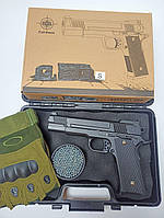 Перчатки в Подарок! Металлический пистолет Browning HP игрушка !!!
