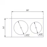 Плита 5A SVT 321 без оправи, 580х345 мм, фото 3