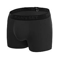 Мужские анатомические боксеры Intimate 2.1 Black Series графитовый MAN's SET S