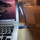Світлодіодний гнучкий USB ліхтарик 1,2Вт для Powerbank (павербанка), ноутбука LMF9313, фото 4