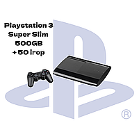 Sony Playstation 3 Super Slim 500GB + Игры (БУ)