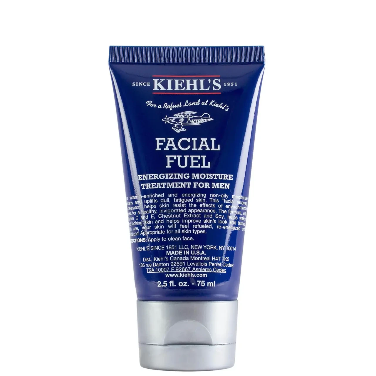 Зволожувальний чоловічий крем для обличчя Kiehl's Facial Fuel Daily Energizing Moisture Treatment 75 мл
