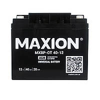 Акумулятор промисловий MAXION MXBP-OT 40-12 (12V, 40А)