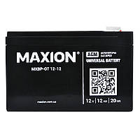 Акумулятор промисловий MAXION MXBP-OT 12-12 (12V, 12А)