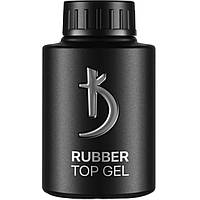 Каучуковый топ Kodi Professional, Rubber Top Gel, 35 мл (топ для маникюра, топ для ногтей, верхнее покрытие)