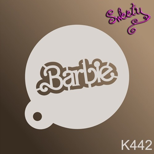 Трафарет для аквагриму багаторазові Барбі, Stencils by Sweety, фото 1