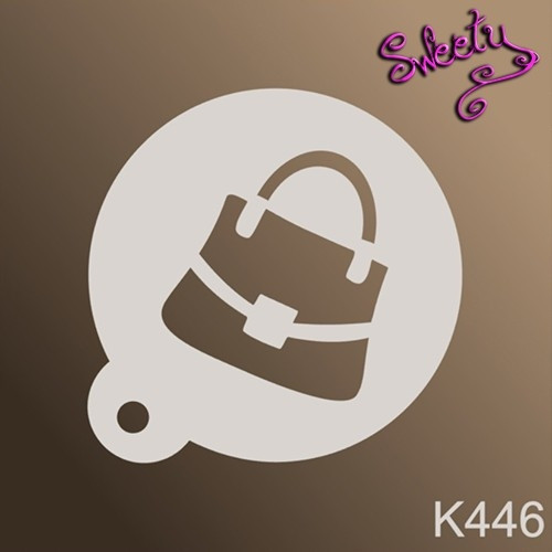 Трафарет для аквагриму багаторазові Сумка, Stencils by Sweety, фото 1