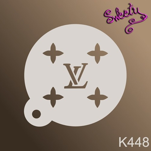 Трафарет для аквагриму багаторазові Лого, Stencils by Sweety, фото 1