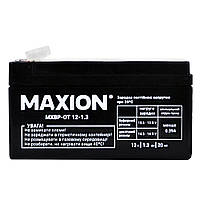 Акумулятор промисловий MAXION MXBP-OT 1.3-12 (12V, 1,3А)