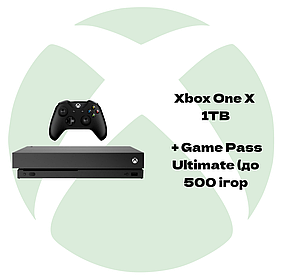 Ігрова приставка Xbox One X 1TB + GamePass Ultimate (БУ)