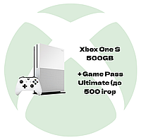 Игровая приставка Xbox One S 500GB + GamePass Ultimate (БУ)