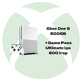 Ігрова приставка Xbox One S 500 GB + GamePass Ultimate (БУ)