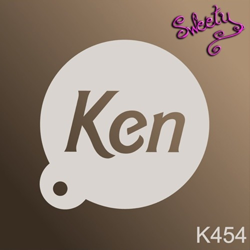 Трафарет для аквагриму багаторазові Барбі, Stencils by Sweety, фото 1