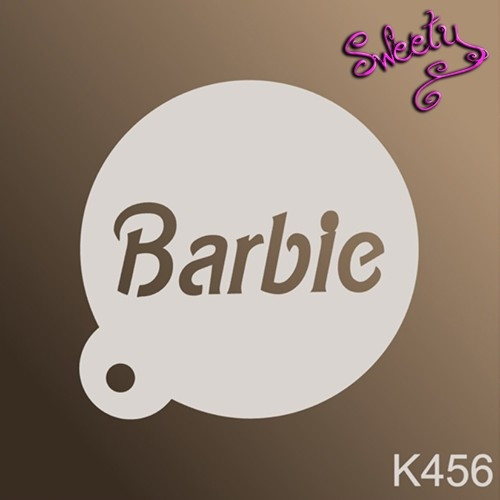 Трафарет для аквагриму багаторазові Барбі, Stencils by Sweety, фото 1