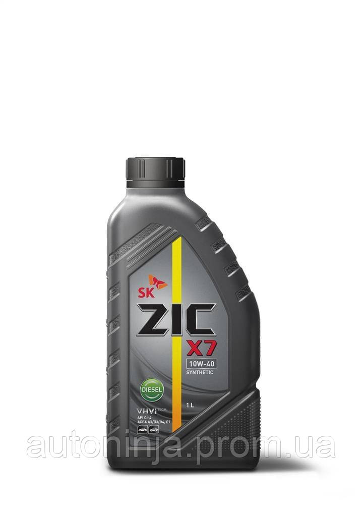 Моторна олива ZIC X7 Diesel 10W-40, 1л, арт.: 132607, Вир-во: ZIC