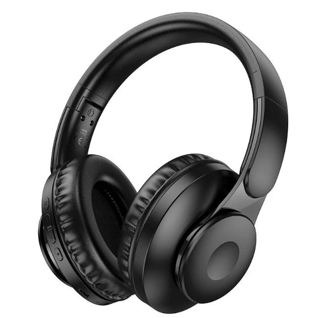 Бездротові Bluetooth навушники Hoco W45 чорні - фото 1 - id-p2104969545