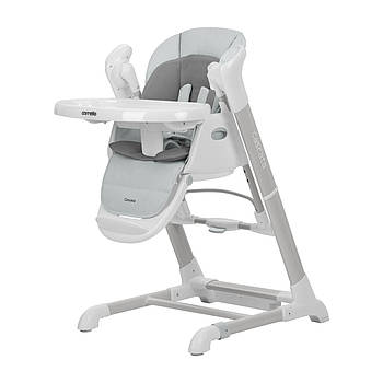 Дитячий стільчик для годування CARRELLO Cascata CRL-10303/1 Ash Grey Сірий | Стільчик-гойдалка, шезлонг