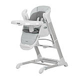 Дитячий стільчик для годування CARRELLO Cascata CRL-10303/1 Ash Grey Сірий | Стільчик-гойдалка, шезлонг, фото 2