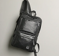 Мужской черный городской ранец мужской кожаный рюкзак портфель мужская сумка для ноутбука документов