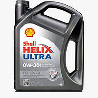 Моторное масло Shell Helix Ultra ECT C2/C3 0W-30, ACEA C2/C3, 4л