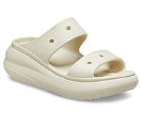 Женские кроксы Crocs Classic Crush Sandal Bone